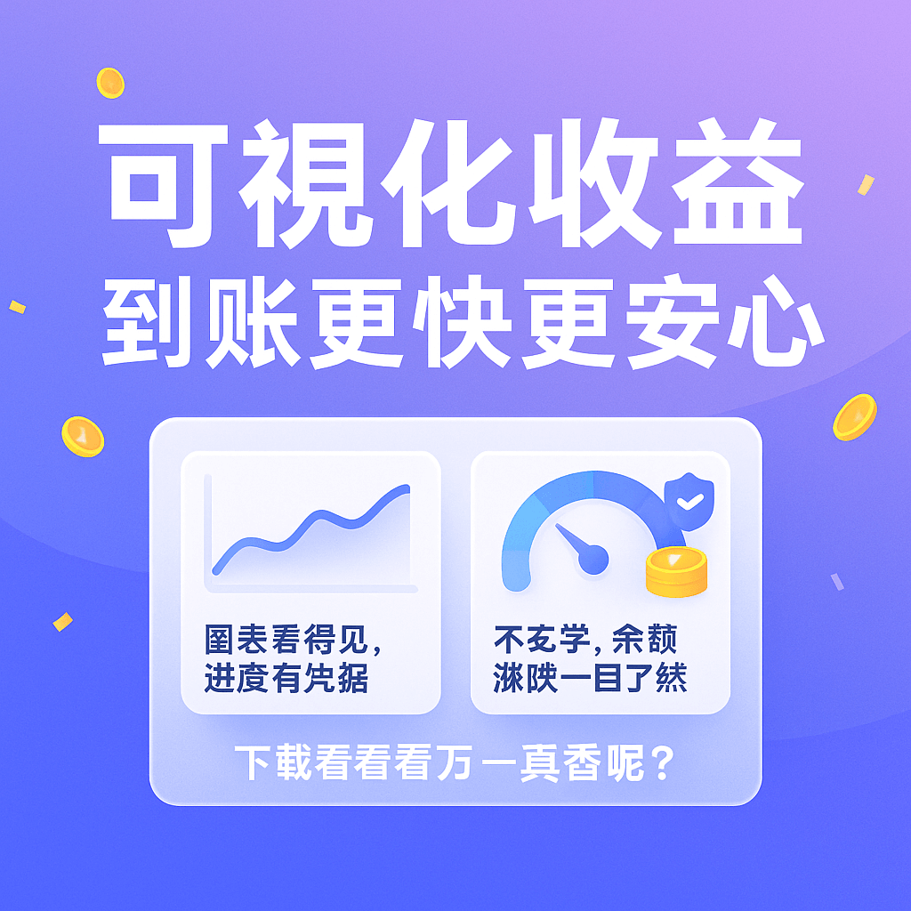 收益到账示意图